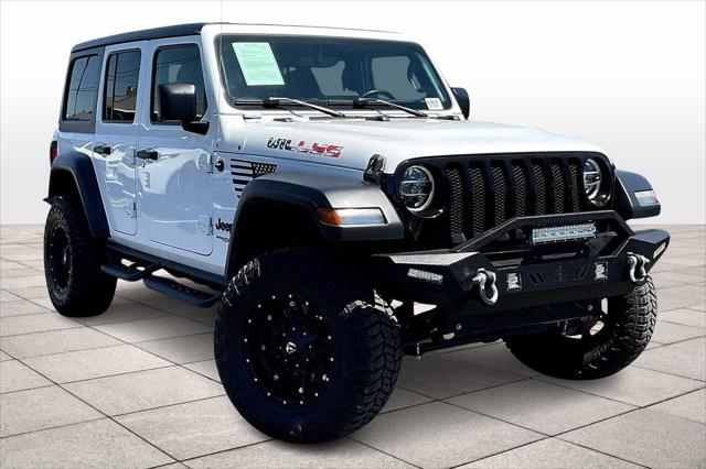 used 2021 Jeep Wrangler car, priced at $35,499
