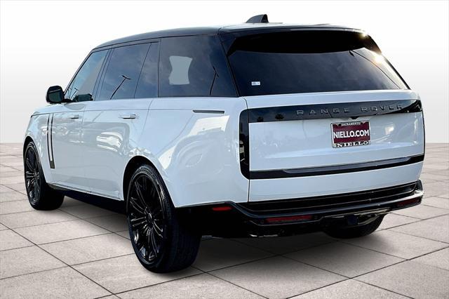 new 2025 Land Rover Range Rover car, priced at $154,185