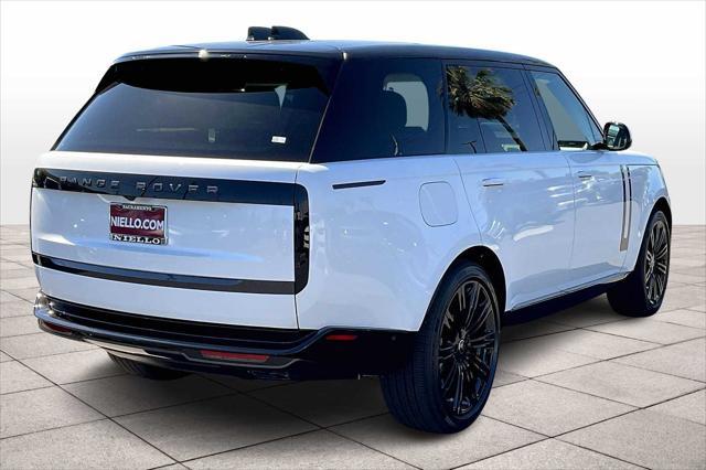 new 2025 Land Rover Range Rover car, priced at $158,900