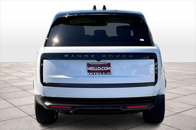 new 2025 Land Rover Range Rover car, priced at $158,900