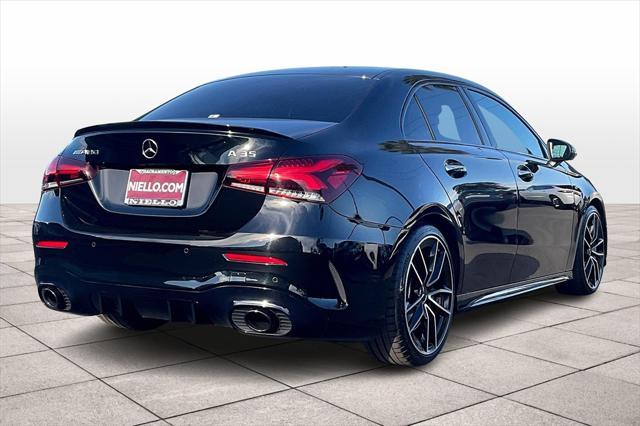 used 2021 Mercedes-Benz AMG A 35 car, priced at $33,498