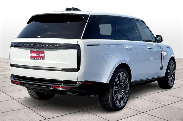 new 2025 Land Rover Range Rover car, priced at $124,330