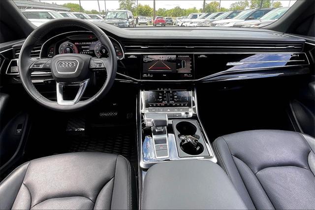 used 2021 Audi Q8 car, priced at $39,999