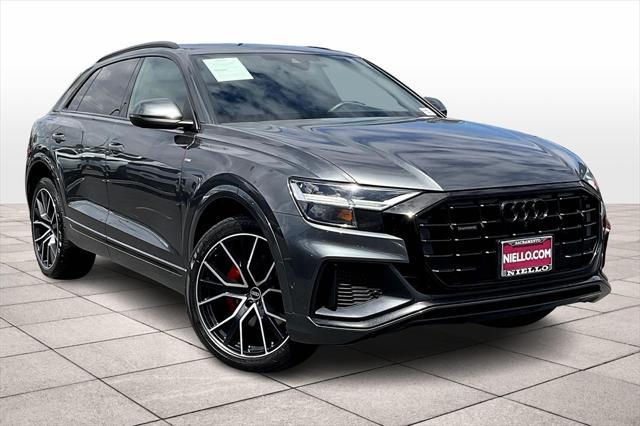 used 2021 Audi Q8 car, priced at $39,999