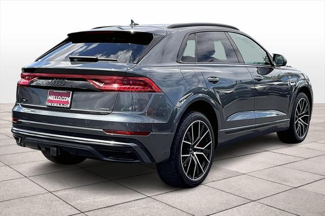 used 2021 Audi Q8 car, priced at $39,999