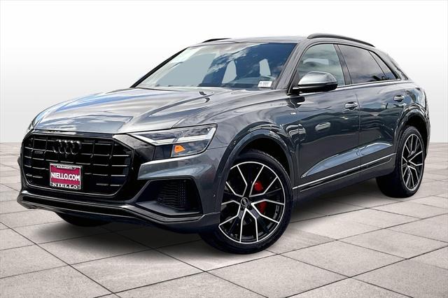 used 2021 Audi Q8 car, priced at $39,999
