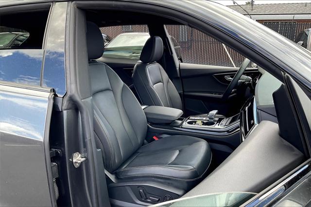 used 2021 Audi Q8 car, priced at $39,999