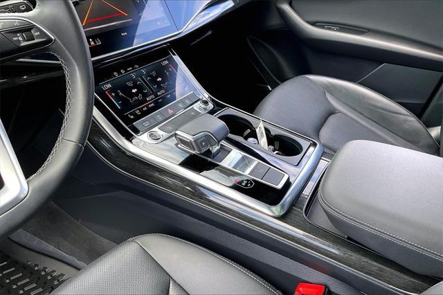 used 2021 Audi Q8 car, priced at $39,999