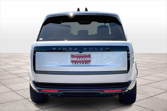 new 2025 Land Rover Range Rover car, priced at $144,180