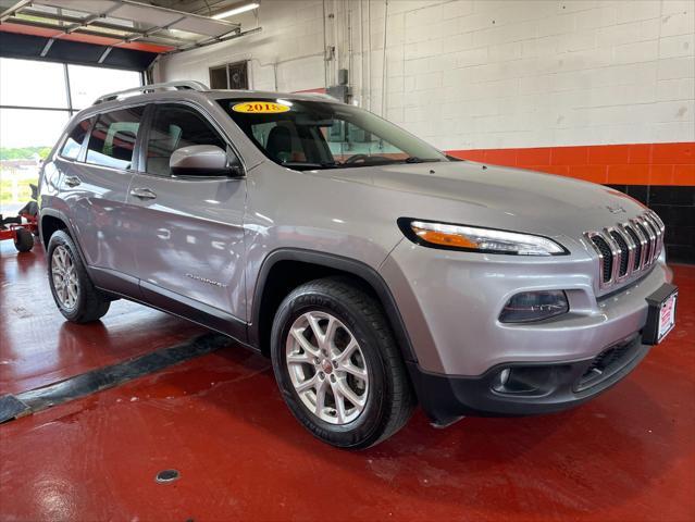 used 2018 Jeep Cherokee car, priced at $13,999