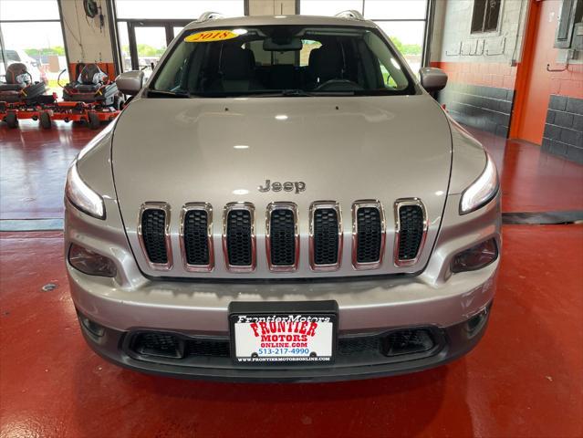 used 2018 Jeep Cherokee car, priced at $13,999