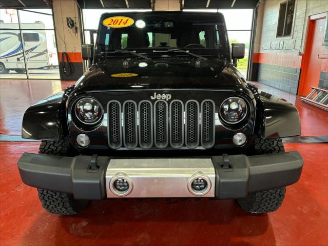 used 2014 Jeep Wrangler Unlimited car, priced at $17,893