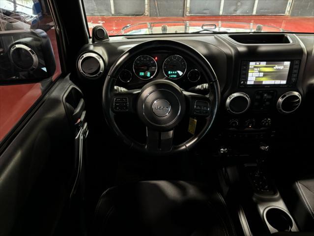 used 2014 Jeep Wrangler Unlimited car, priced at $17,893