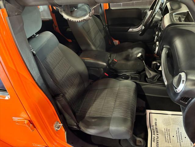 used 2012 Jeep Wrangler Unlimited car, priced at $16,233