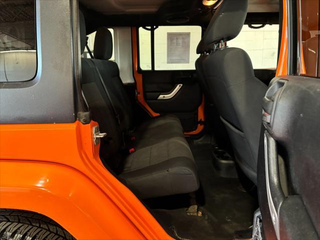used 2012 Jeep Wrangler Unlimited car, priced at $16,233