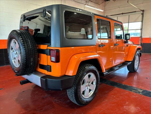 used 2012 Jeep Wrangler Unlimited car, priced at $16,233
