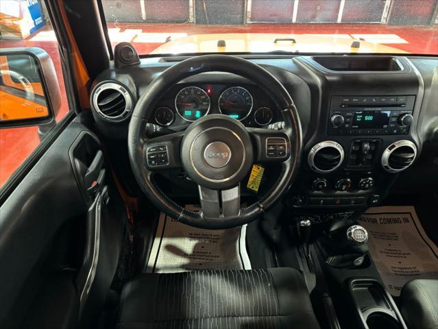 used 2012 Jeep Wrangler Unlimited car, priced at $16,233