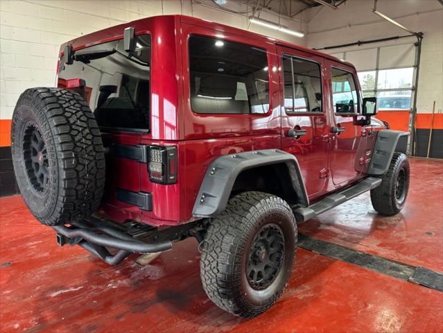 used 2012 Jeep Wrangler Unlimited car, priced at $16,577