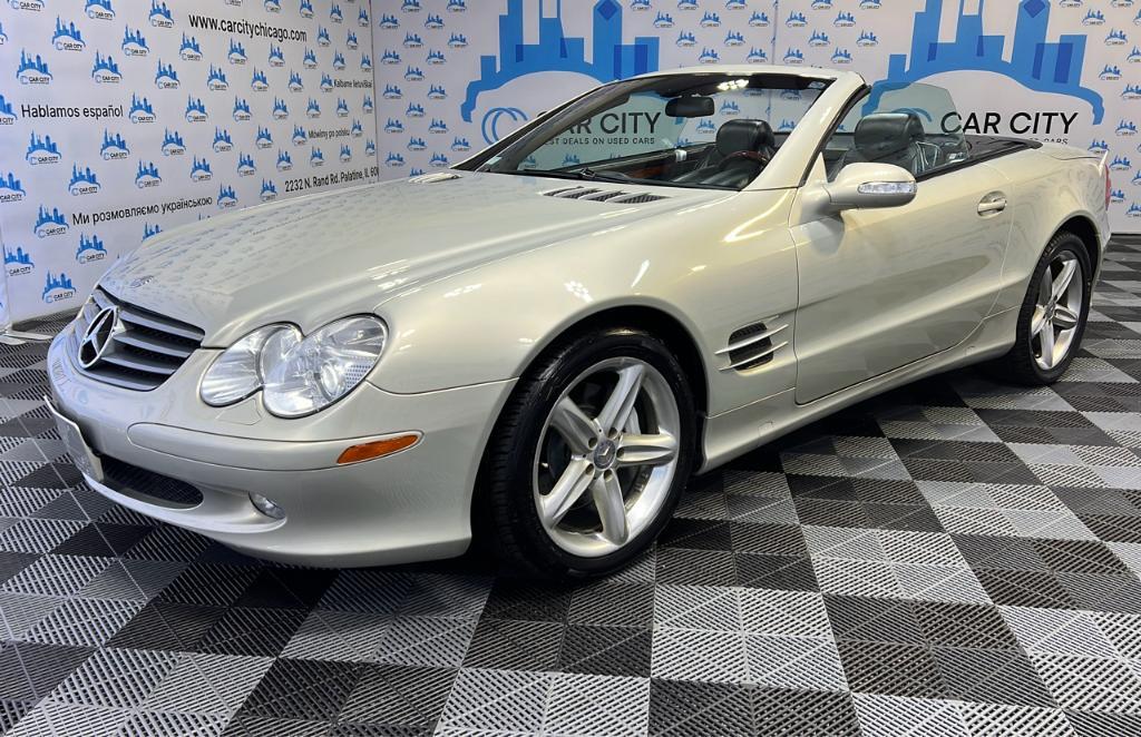 used 2003 Mercedes-Benz SL-Class car, priced at $14,990