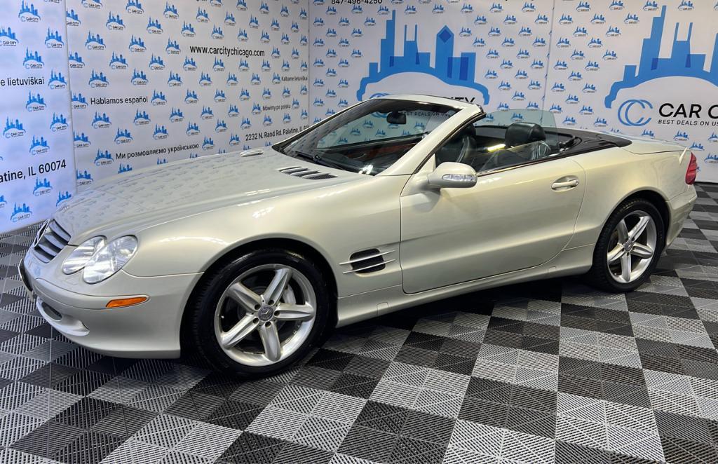 used 2003 Mercedes-Benz SL-Class car, priced at $14,990