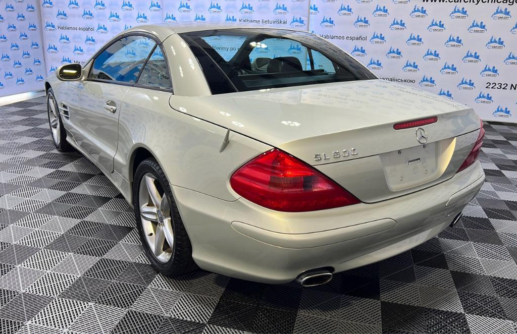 used 2003 Mercedes-Benz SL-Class car, priced at $14,990