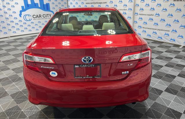 used 2013 Toyota Camry Hybrid car, priced at $14,500