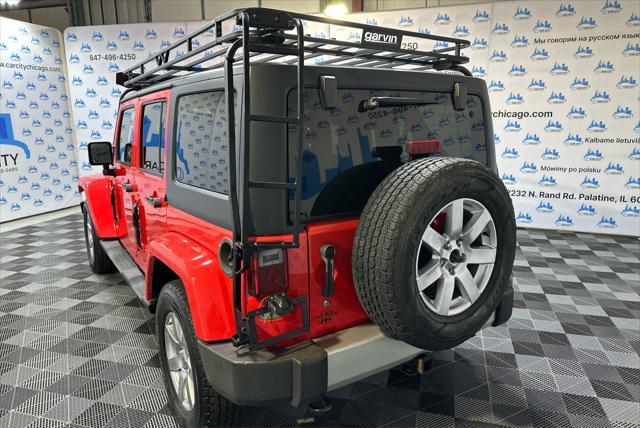 used 2013 Jeep Wrangler Unlimited car, priced at $16,990