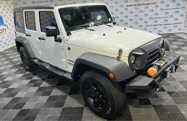 used 2012 Jeep Wrangler Unlimited car, priced at $15,990