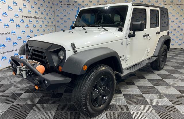 used 2012 Jeep Wrangler Unlimited car, priced at $15,990