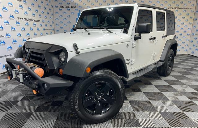 used 2012 Jeep Wrangler Unlimited car, priced at $15,990