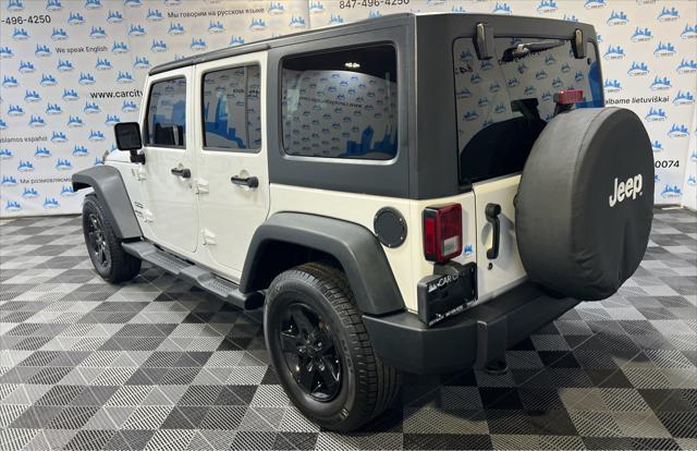 used 2012 Jeep Wrangler Unlimited car, priced at $15,990