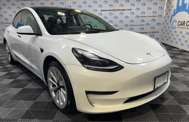 used 2023 Tesla Model 3 car, priced at $24,990