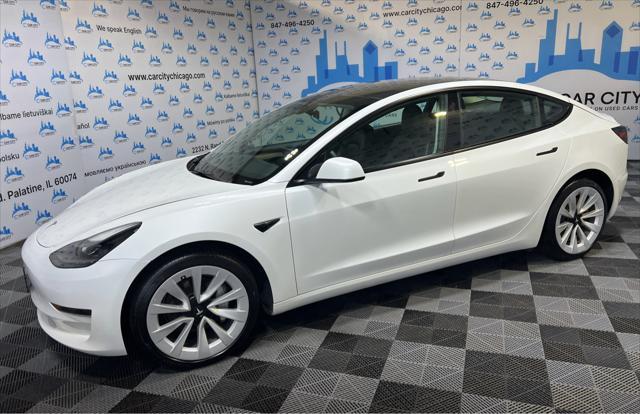 used 2023 Tesla Model 3 car, priced at $24,990