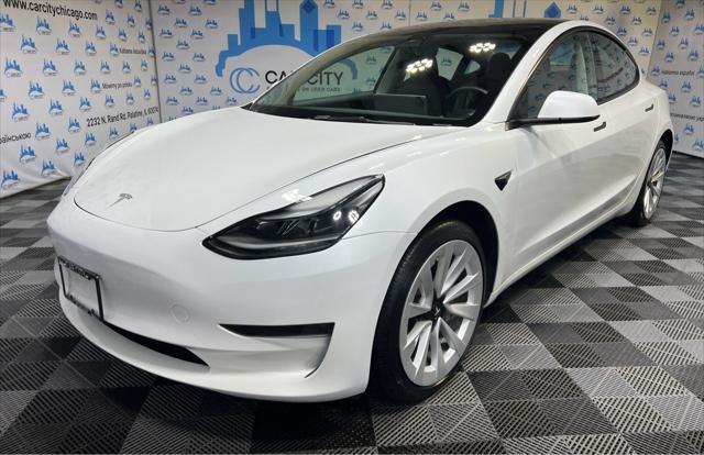 used 2023 Tesla Model 3 car, priced at $24,990