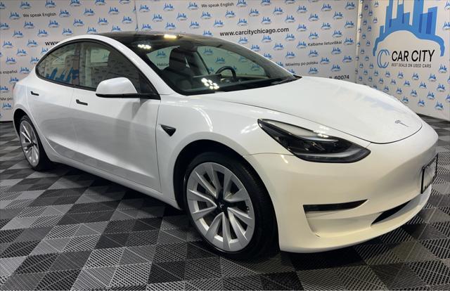 used 2023 Tesla Model 3 car, priced at $24,990