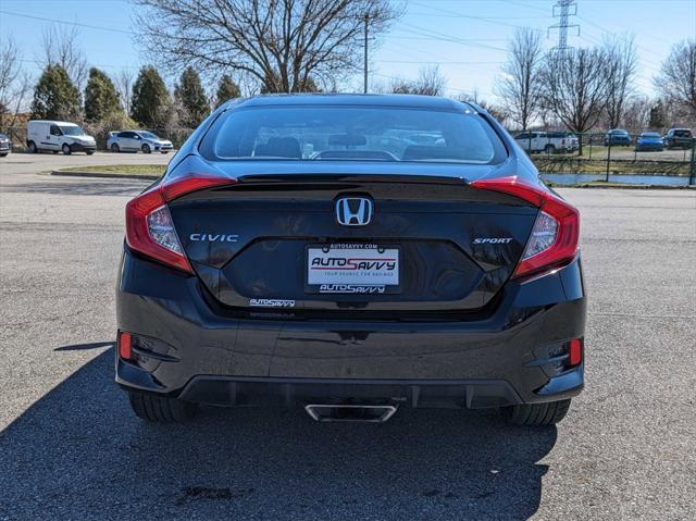 used 2020 Honda Civic car, priced at $17,500