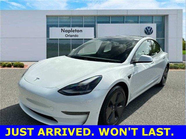 used 2021 Tesla Model 3 car, priced at $22,383