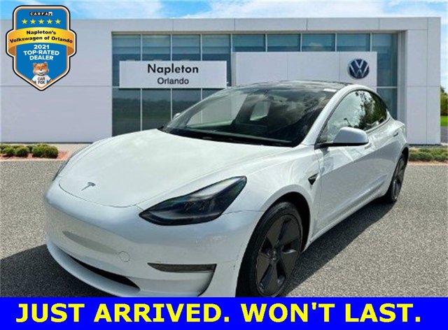 used 2021 Tesla Model 3 car, priced at $22,383