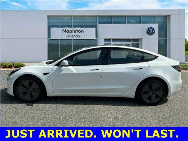 used 2021 Tesla Model 3 car, priced at $22,383