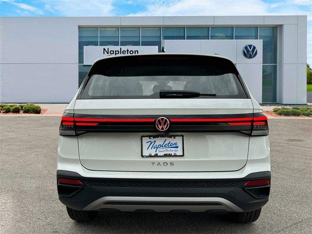 new 2025 Volkswagen Taos car, priced at $25,259