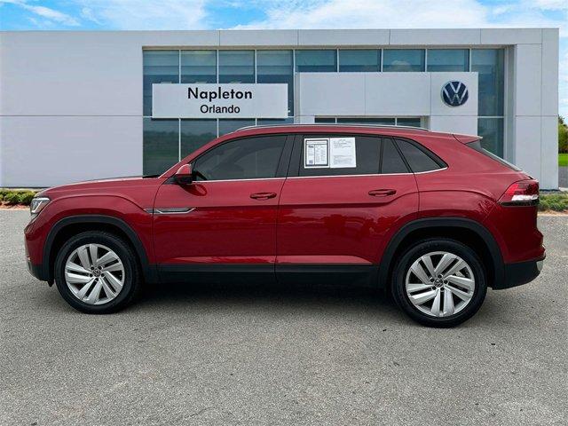 used 2021 Volkswagen Atlas Cross Sport car, priced at $23,528