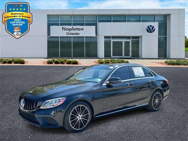 used 2021 Mercedes-Benz C-Class car, priced at $23,674