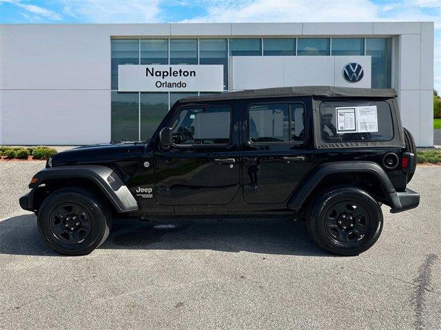 used 2021 Jeep Wrangler car, priced at $26,800