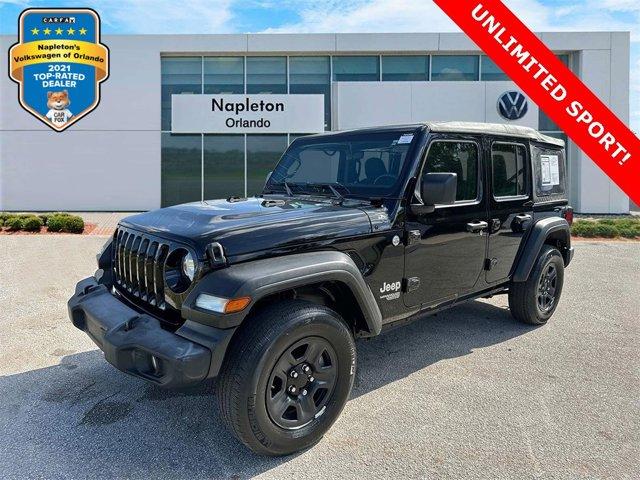 used 2021 Jeep Wrangler car, priced at $25,329