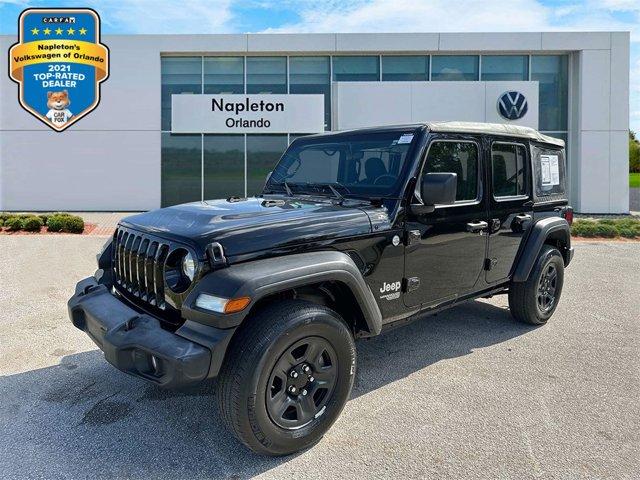 used 2021 Jeep Wrangler car, priced at $26,800