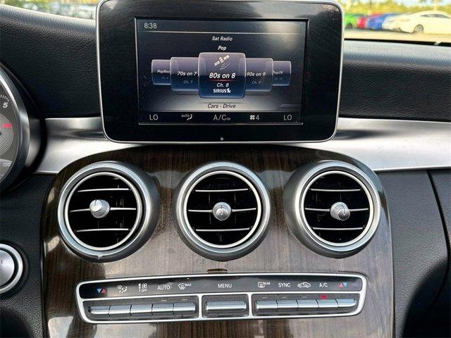 used 2017 Mercedes-Benz C-Class car, priced at $20,999