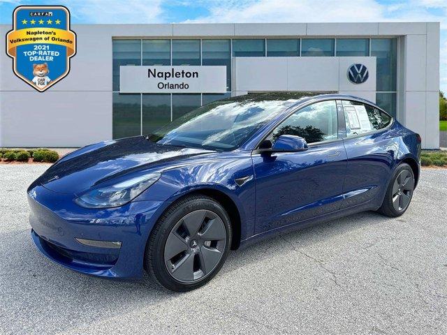 used 2022 Tesla Model 3 car, priced at $25,309