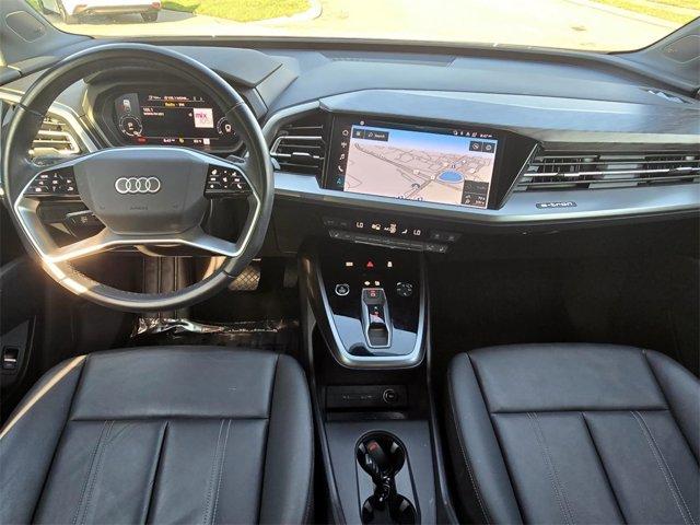 used 2023 Audi Q4 e-tron car, priced at $26,799