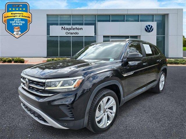 used 2021 Volkswagen Atlas Cross Sport car, priced at $23,839