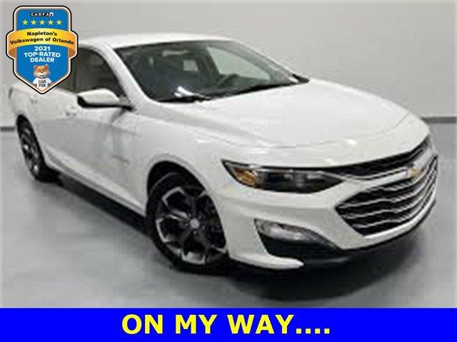 used 2022 Chevrolet Malibu car, priced at $15,411